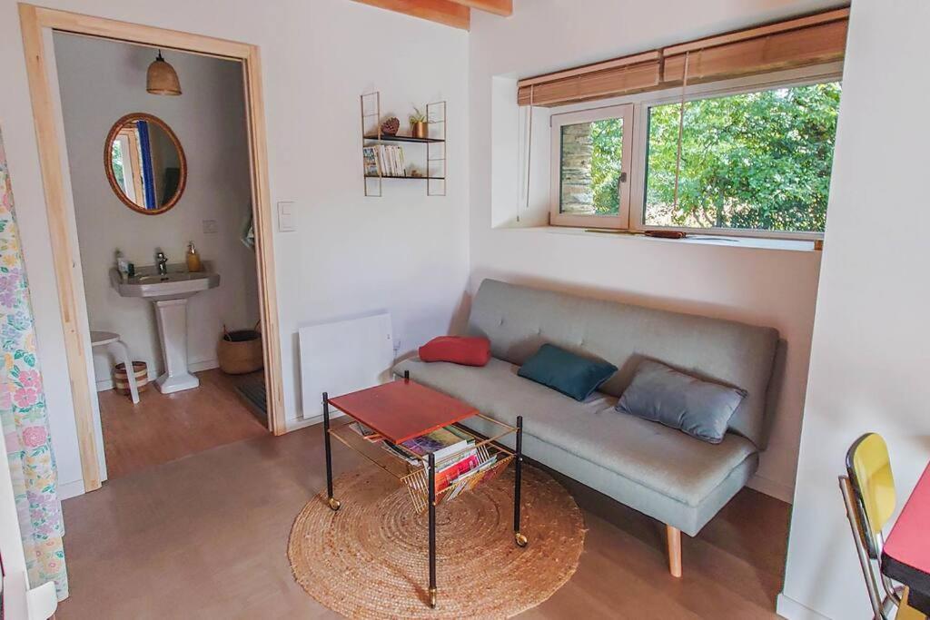 Longere Tinyhouse Avec Son Jardin-Foret Saint-Just  Luaran gambar