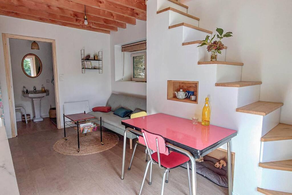 Longere Tinyhouse Avec Son Jardin-Foret Saint-Just  Luaran gambar