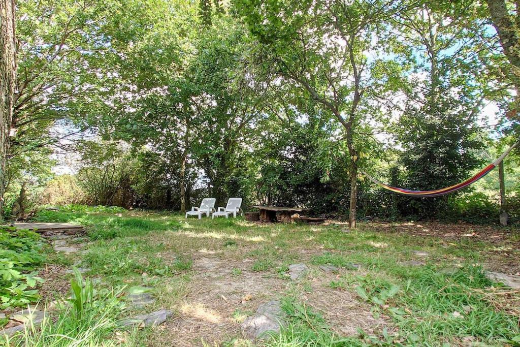 Longere Tinyhouse Avec Son Jardin-Foret Saint-Just  Luaran gambar